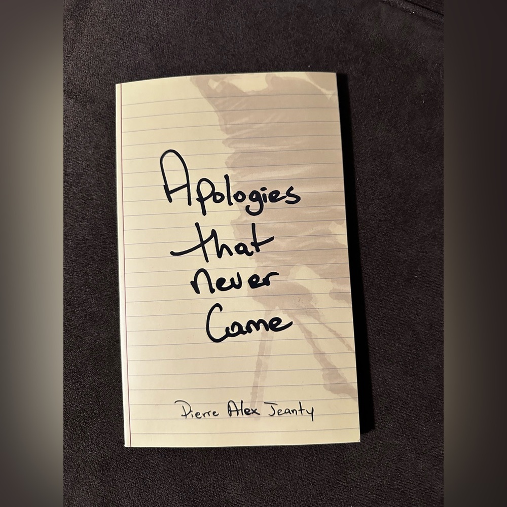 Paperback - Apologies that never came - Pierre Alex Jeanty